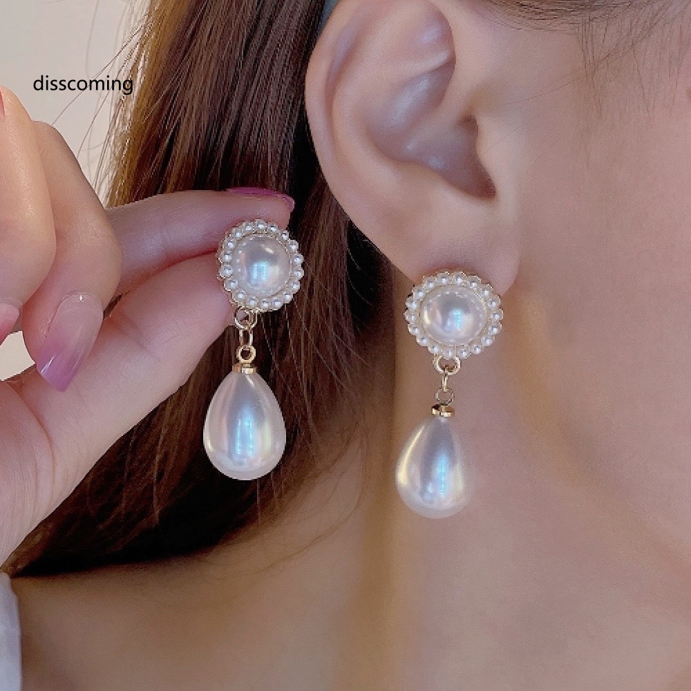 Áo Thun In Hình SL SL SL Thời Trang Năng Động| Bông Tai Mạ Bạc Hình Giọt Nước Đính Ngọc Trai Phong Cách retro