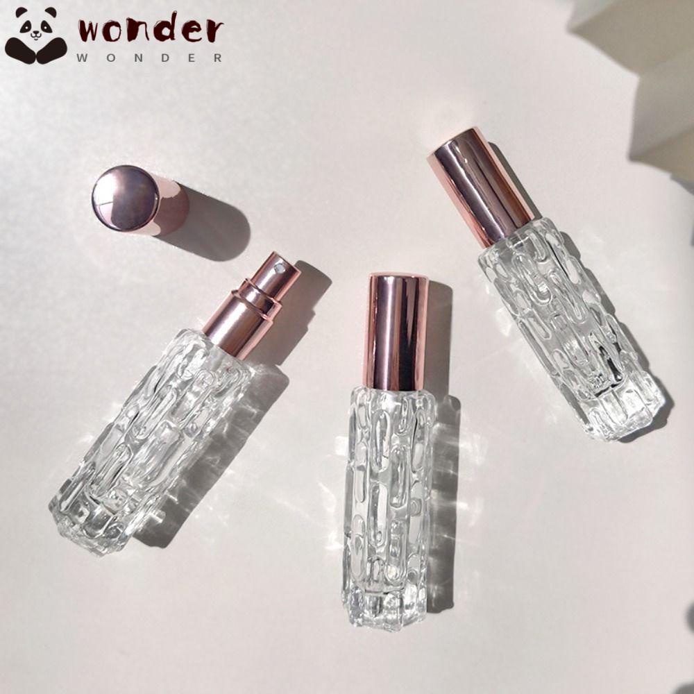 Set 2 Chai Thủy Tinh Mini 10ML Bằng Nhôm Có Thể Tái Sử Dụng