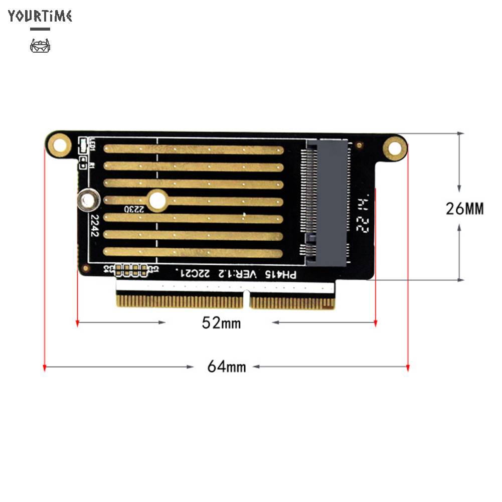Thẻ Chuyển Đổi NVMe M2 SSD Cho MACBOOK PRO 2016 / 2017 A1708 2230 / 2242