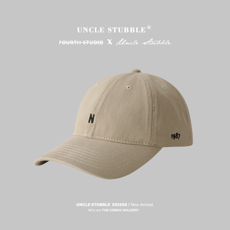 Mũ Lưỡi Trai Mềm Thêu Chữ Phong Cách Nhật Bản Cho Nam Nữ