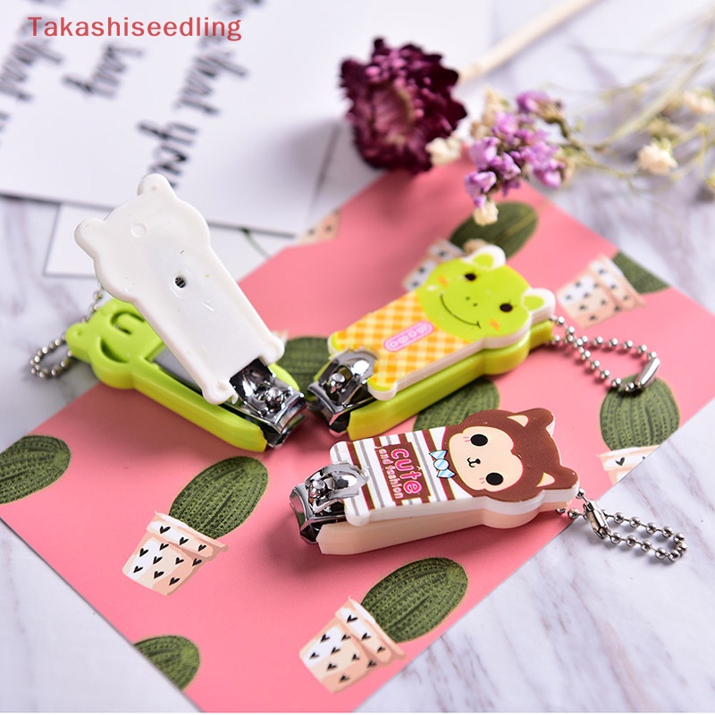 Bộ Dụng Cụ Chăm Sóc Móng Tay Hình Động Vật Hoạt Hình Dễ Thương