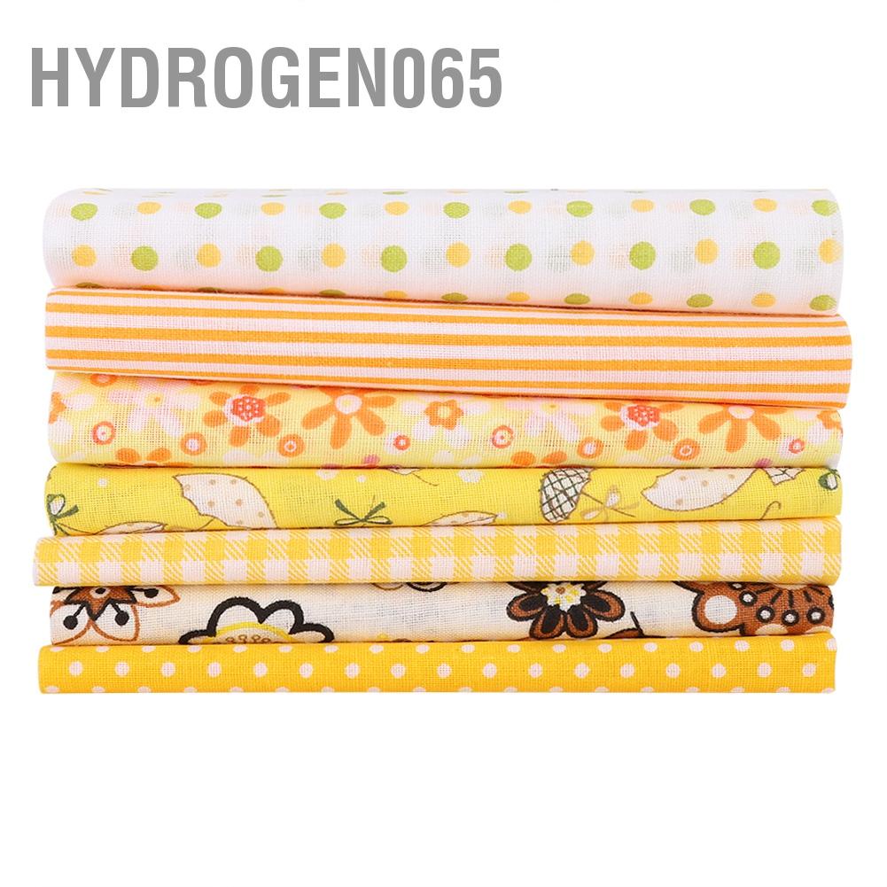 Hydrogen065 7 Cái/bộ 100% Cotton Batiks May Thủ Công Vải Cho Ví Tự Làm Vỏ Đệm
