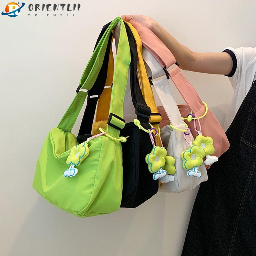 Túi Xách Canvas Sức Chứa Lớn Màu Sắc Đơn Giản Cho Nữ