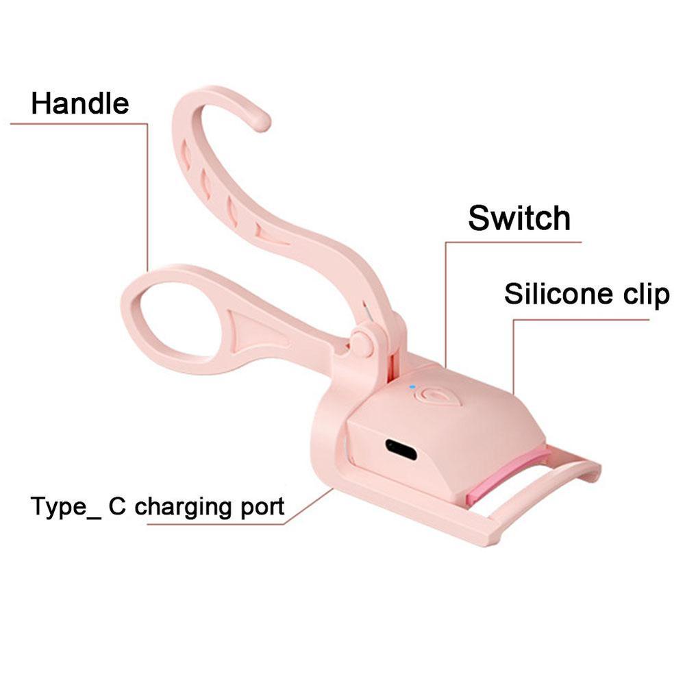 1 Dụng Cụ Uốn Cong Lông Mi Bằng Điện Cổng USB