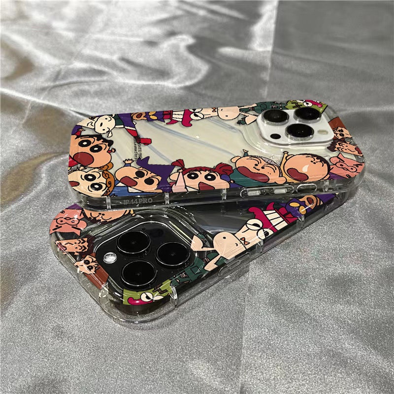 Ốp Điện Thoại Mềm Trong Suốt In Hình Hoạt Hình Dễ Thương Cho iPhone14promax 1312 / 11 7 / 8plus xr / sins GIHE