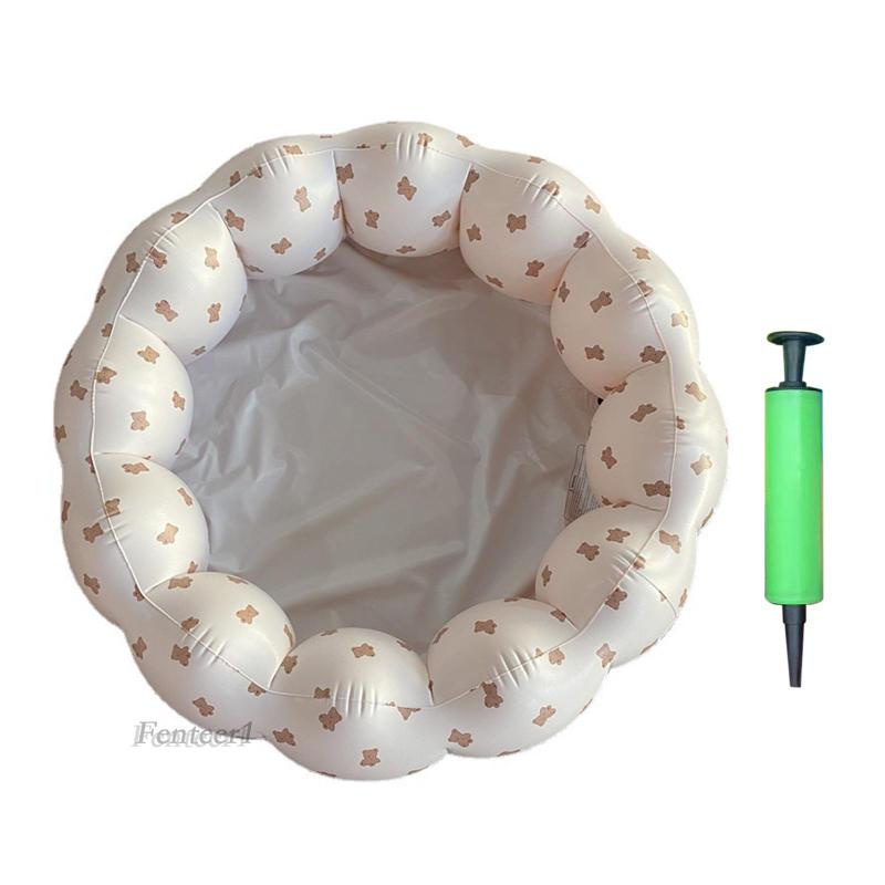 Hồ Bơi Bơm Hơi Nhỏ Gọn Vui Nhộn Fenteer1 Dành Cho Trẻ Em