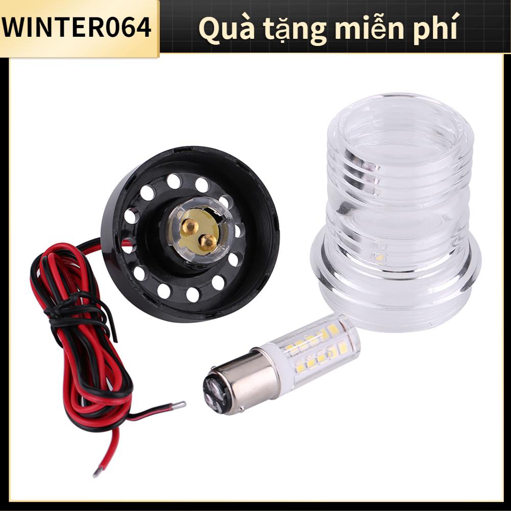 Winter064 Điều hướng du thuyền trên biển 12V Tất cả các vòng LED trắng 360 ° Neo ánh sáng không thấm nước