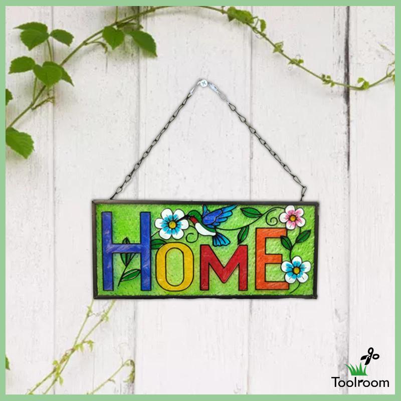 Bảng Hiệu Chào Mừng Treo Tường Trang Trí Nhà Cửa / Sân Vườn