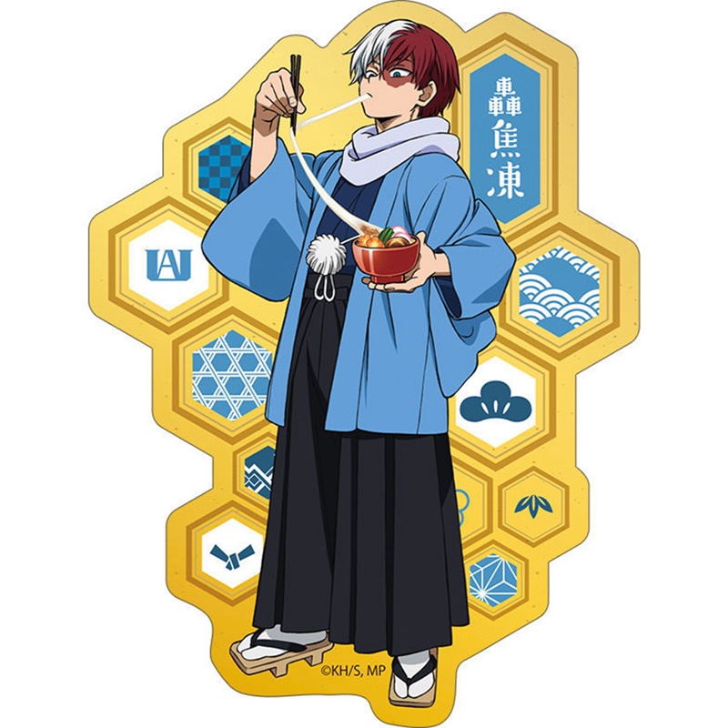 Mô Hình Đứng Bằng Acrylic Hình Anime My Hero Academia Trang Trí Bàn Làm Việc