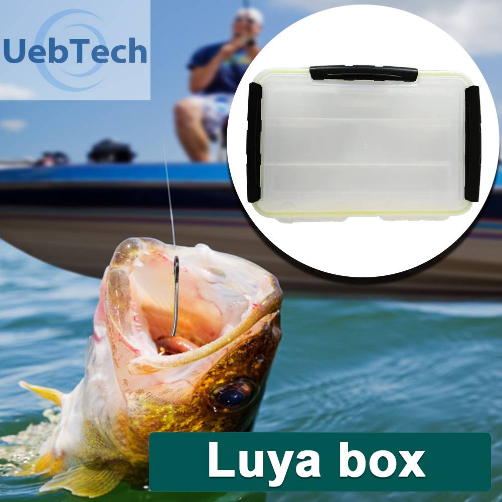 Hộp Đựng Mồi Câu Cá Trong Suốt Chia Ngăn Tiện Dụng