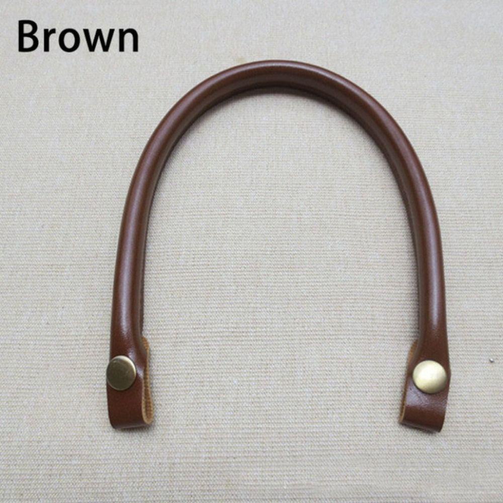 Dây Đeo Túi Xách Bằng Da PU Màu Trơn Thời Trang Cho Nữ