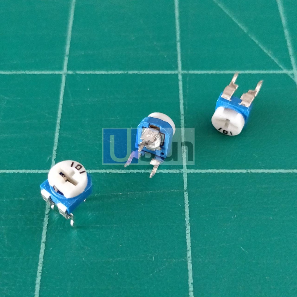 Máy đo nhiệt độ ​​Viền móng ngựa R Điện trở VR 101 đến 504 RM065 Dọc (1 Cái)