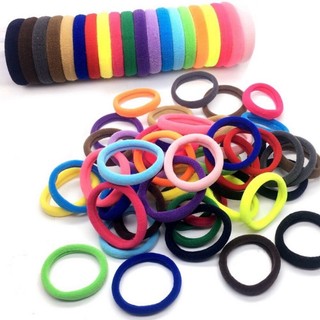 Set 50 Dây Cột Tóc Co Giãn Thời Trang Cho Nữ
