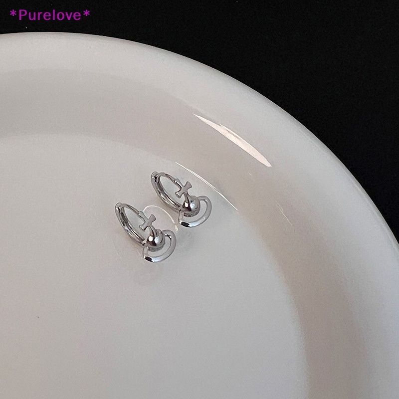 Bông Tai Bạc Hình Hành Tinh Thời Trang Hàn Quốc Dành Cho Nữ Mới