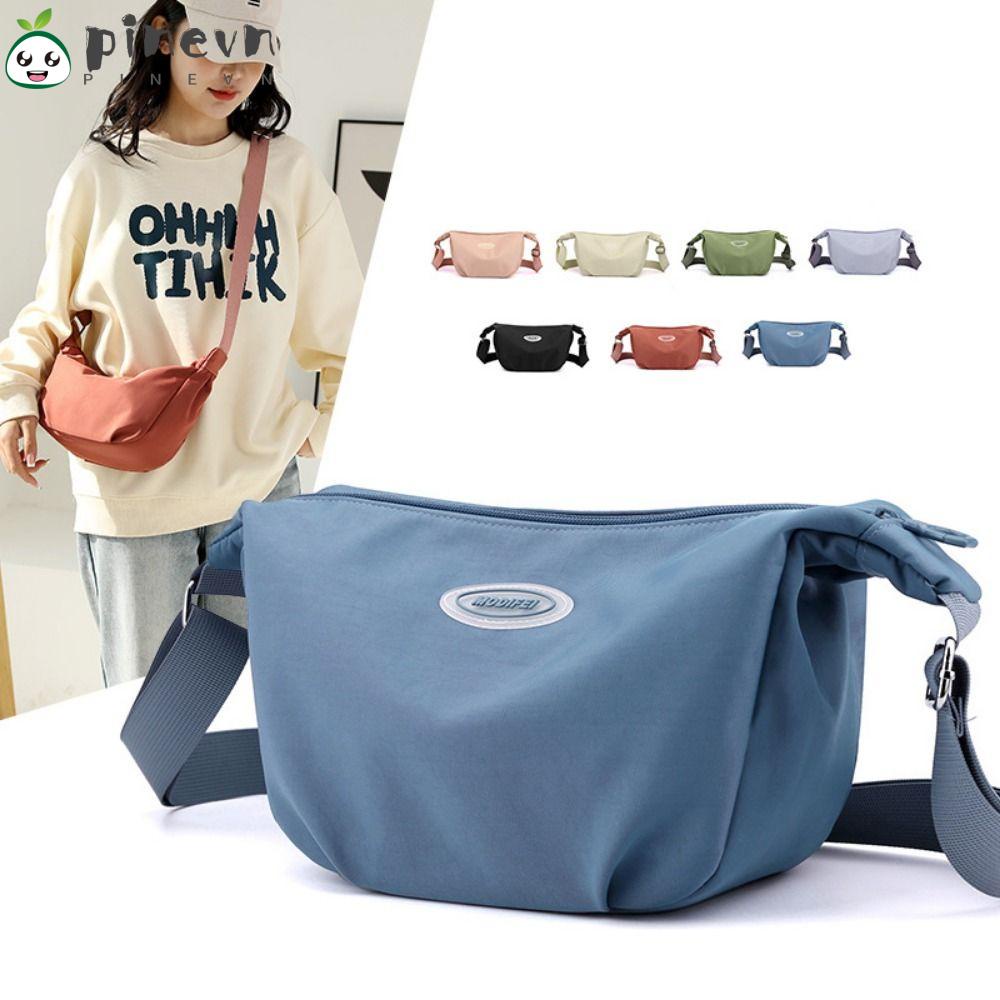 PINEVN Túi Xách Đeo Vai Bằng Nylon Thời Trang Dành Cho Nữ