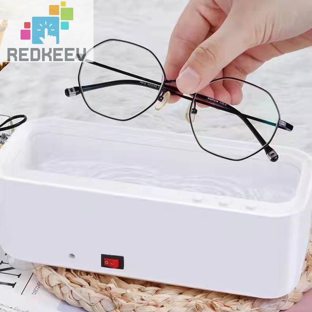 Máy Rung Vệ Sinh Trang Sức / Đồng Xu / Mắt Kính Bằng Sóng Siêu Âm