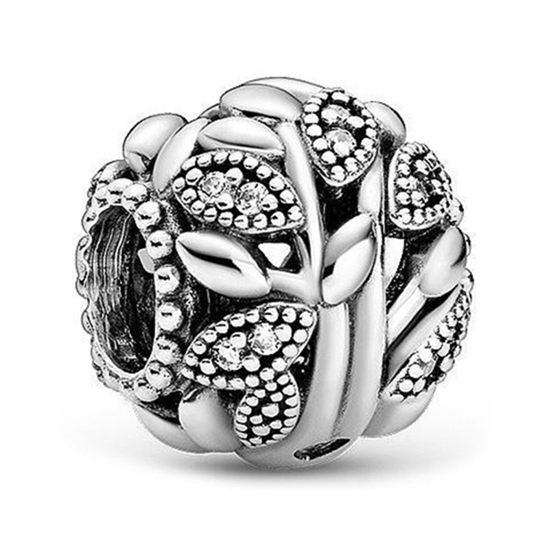 Hạt Charm Bằng Bạc Phong Cách Vintage Thời Trang Dành Cho Nữ