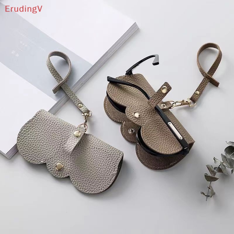 Túi Da PU Đựng Mắt Kính Chống Áp Lực Tiện Dụng