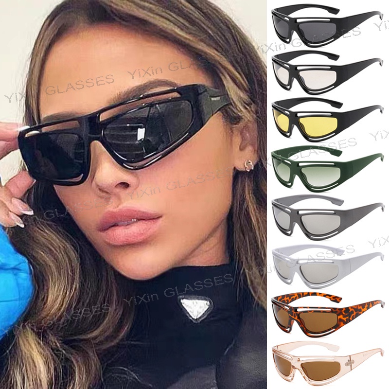 Kính Mát Chống Tia UV Y2K Phong Cách Âu Mỹ Cho Nam Và Nữ