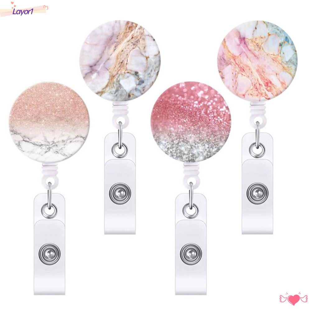 LAYOR1 Set 4 Giá Đỡ Móc Chìa Khóa Bằng ABS Có Thể Thu Gọn Siêu Bền Tiện Dụng Cho Văn Phòng