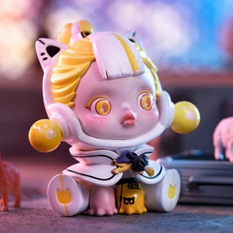 Mô Hình Nhân Vật POPMART Night City Mystery Box SP5 Dễ Thương