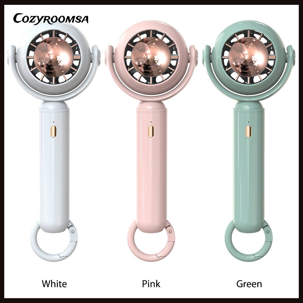 Quạt Làm Mát Cầm Tay 1200mAh Tiện Dụng Cho Gia Đình / Văn Phòng / Trường Học