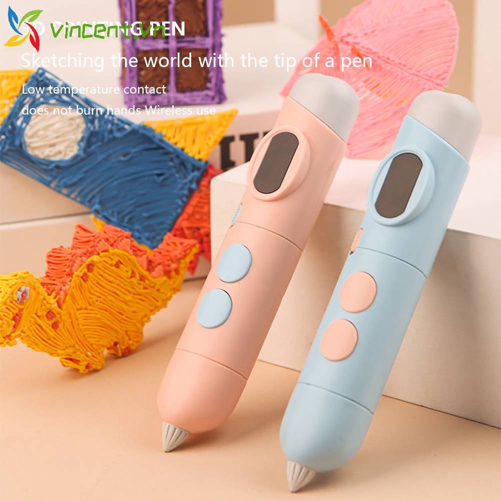 Bút Vẽ 3D Nhiệt Độ Thấp Dùng Làm Quà Tặng Sinh Nhật Cho Bé