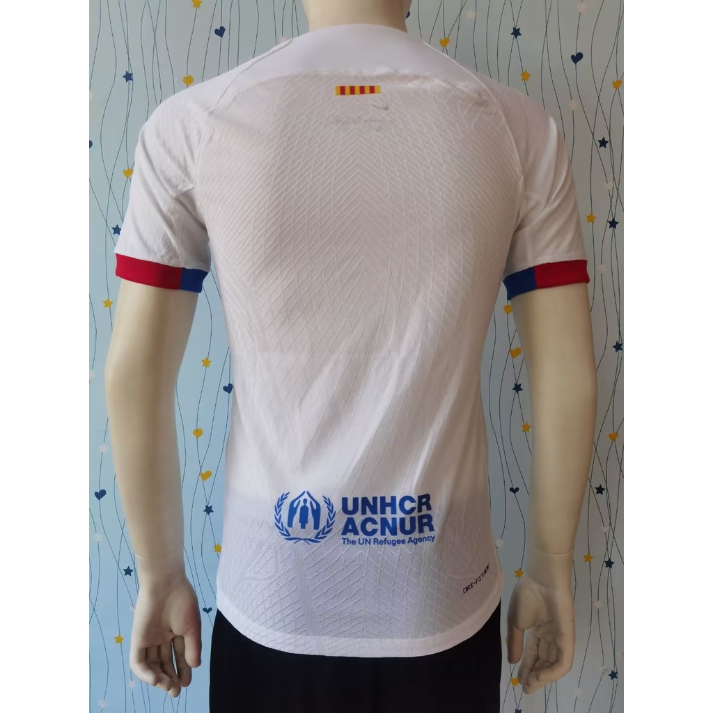 Áo Thun Đá Banh Tay Ngắn Chất Lượng Cao 2324 Barcelona