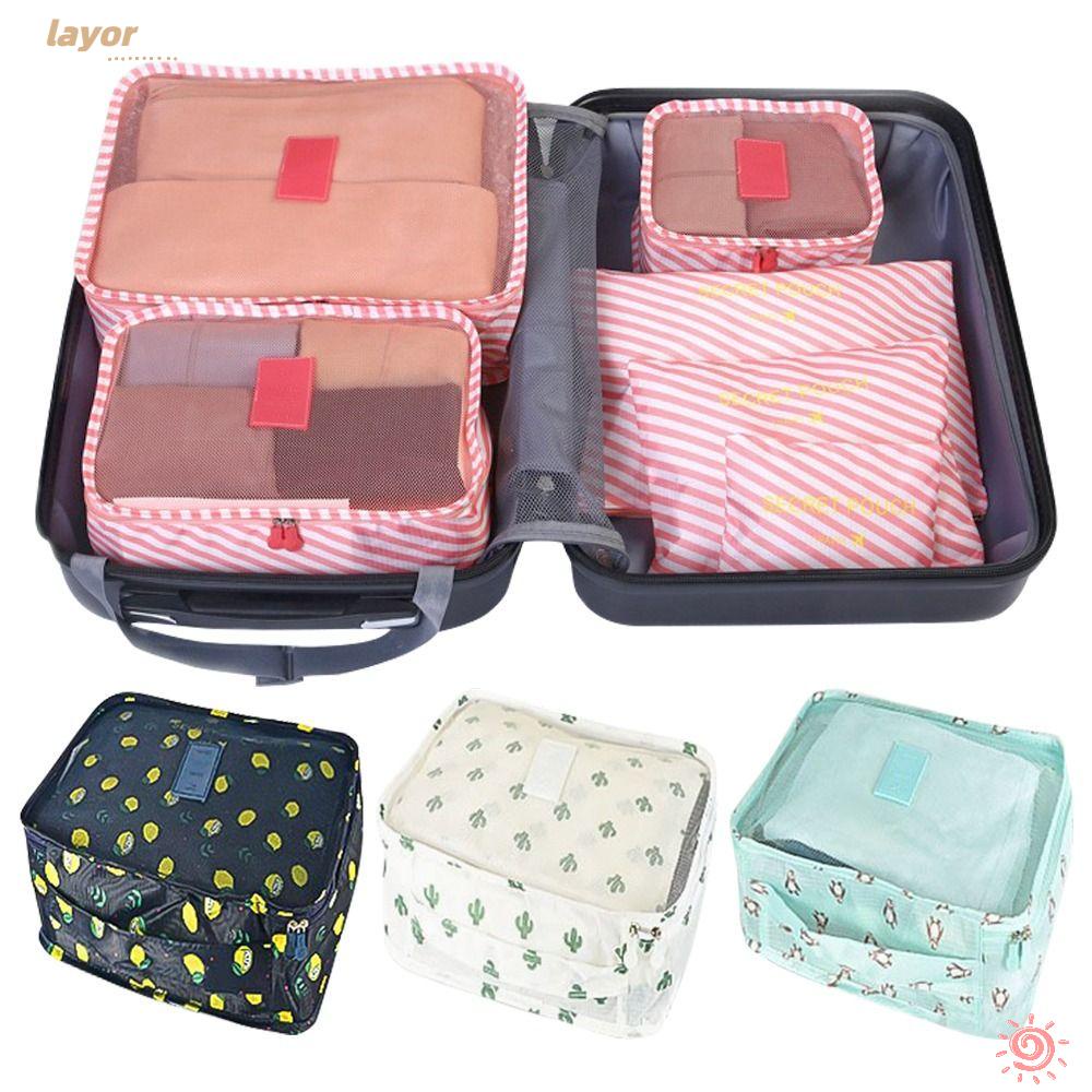 LAY Túi Vải Oxford Đựng Quần Áo Tiện Dụng