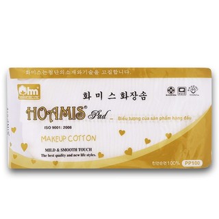 Bông tẩy trang cao cấp Hoamis 100-150 miếng