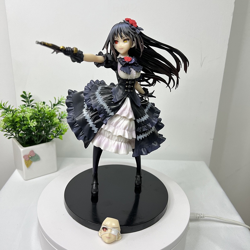 Mô Hình Nhân Vật Kurumi Tokisaki Anime DATE A LIVE 24cm Trang Trí Bàn Làm Việc Kỷ Niệm Lần Thứ 30