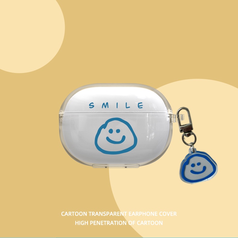 Vỏ Bảo Vệ Hộp Sạc Tai Nghe Bluetooth Không Dây RedMi Buds4 pro Bằng TPU Mềm Trong Suốt Họa Tiết Hoạt Hình Dễ Thương