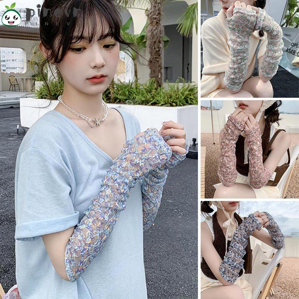 PINEVN Găng Tay Xe Đạp Phối Ren Lưới