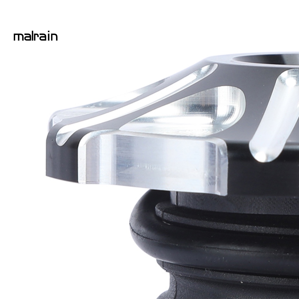 Nắp Bình Xăng Trái / Phải Hình Hoa Màu Trắng Đen Chống Rỉ Sét Cho Xe Mô Tô MP12-001 - 0156 XL1200 XL883 X48 V72