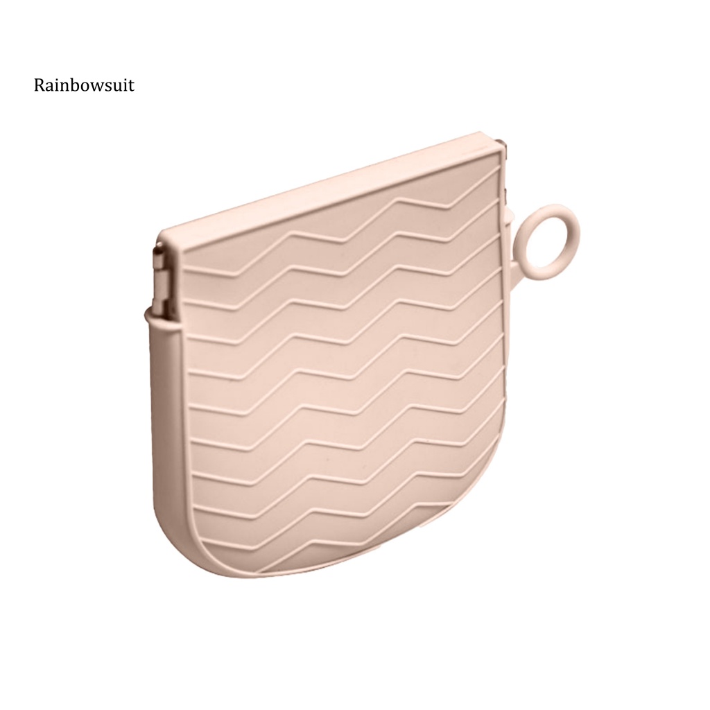 Túi Đựng Dây Cáp Dữ Liệu / Tai Nghe / Son Môi / Chìa Khóa Bằng Silicone Nhỏ Gọn Linh Hoạt Dành Cho Văn Phòng