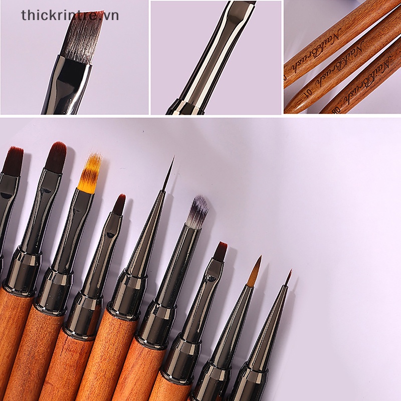 1 Cọ Vẽ Móng Tay Nghệ Thuật Bằng Nhựa Acrylic UV