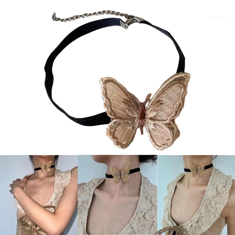 San * Vòng Cổ Vải Dệt Kim Bản To Thanh Lịch Phong Cách Bohemian Cổ Điển Thủ Công