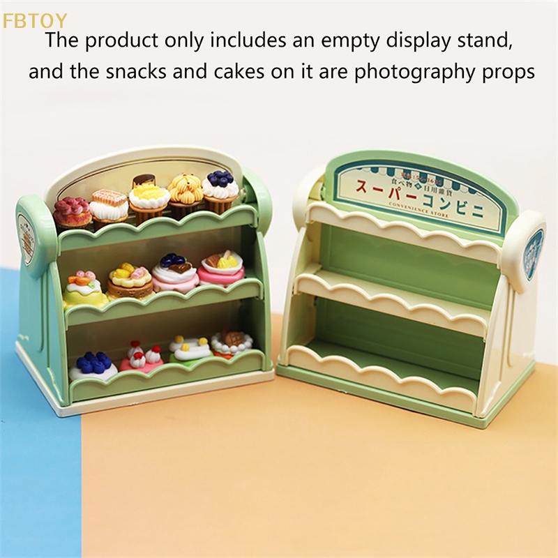 Giá Đỡ Trưng Bày Bánh Snack / Món Tráng Miệng Trang Trí Nhà Búp Bê Tỉ Lệ 1: 12