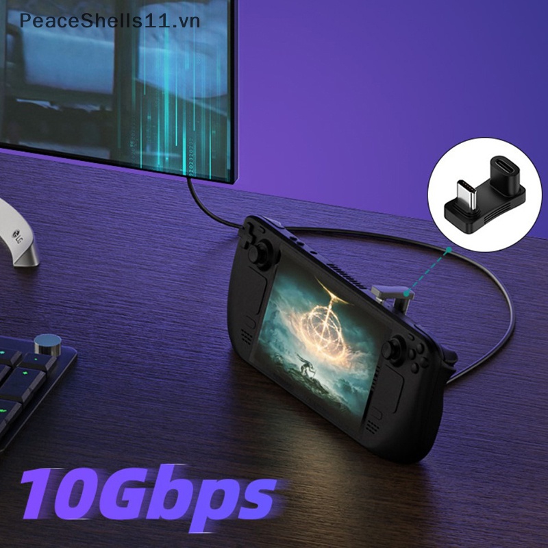 Đầu Nối Dài 2 Trong 1 Type-C USB C Cho Máy Chơi Game Cầm Tay