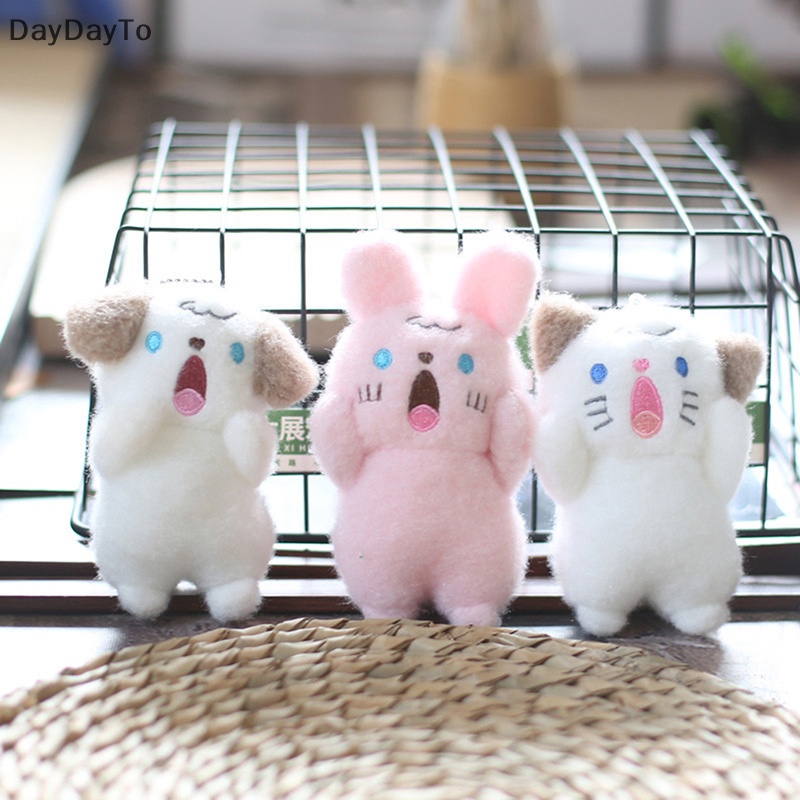 Móc Khóa Hình Thỏ Nhồi Bông Đáng Yêu