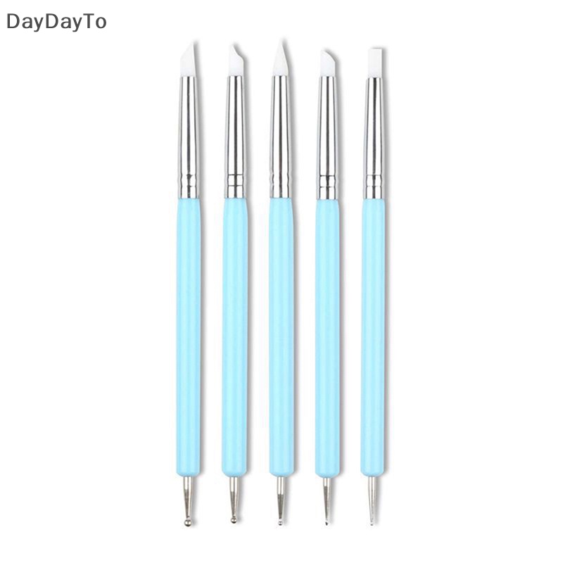 Bộ Dụng Cụ Dập Nổi Họa Tiết Chấm Bi Hai Đầu Dùng Làm Đồ Gốm Nghệ Thuật Thủ Công