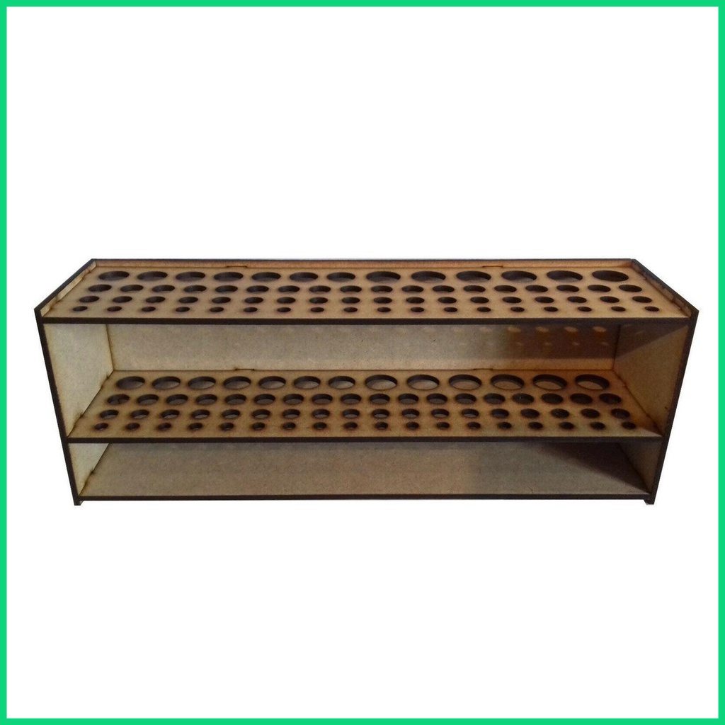 Giá Đỡ Cọ Vẽ 67 Lỗ Gắn Tường Tiện Dụng Cho jiwvn