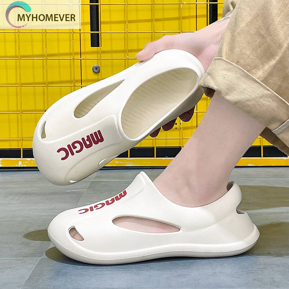 Xăng đan Nhựa EVA Chống Trượt Thoáng Khí Thời Trang Đi Biển Cho Nam Và Nữ