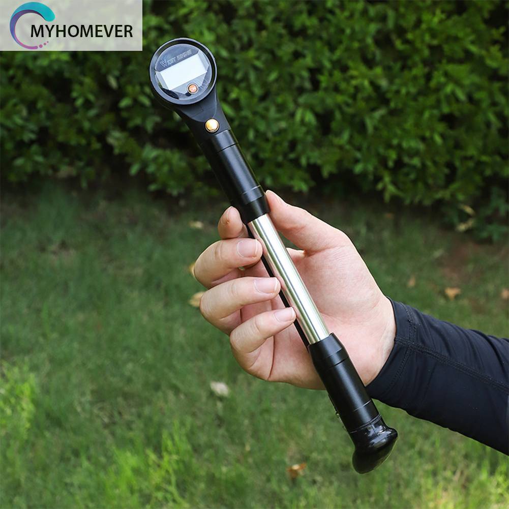 Ống Bơm Xe Đạp Áp Suất Cao 320PSI Có Đồng Hồ Đo Kỹ Thuật Số