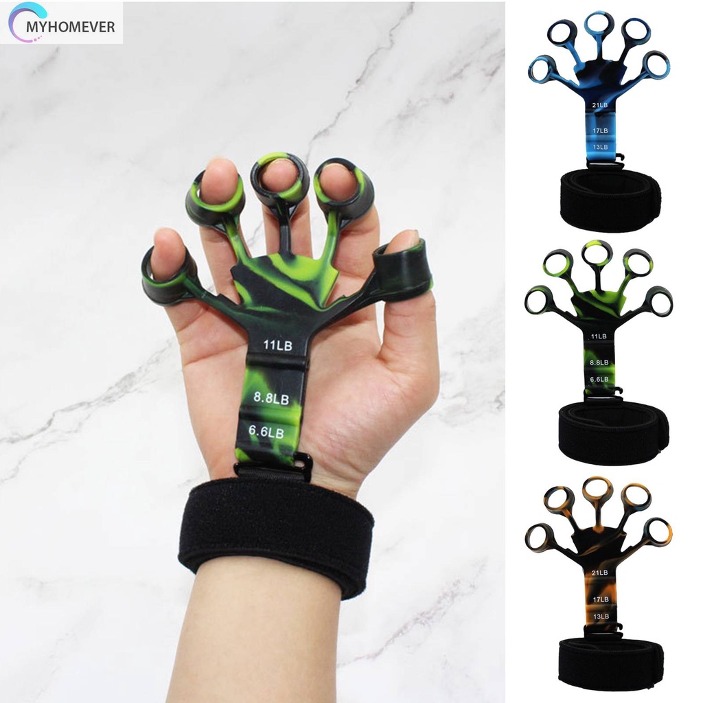 Bộ 5 Dụng Cụ Luyện Tập Phục Hồi Chức Năng Ngón Tay Bằng Silicone