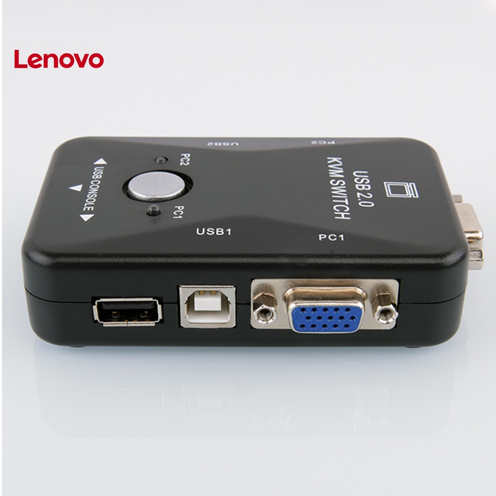 Công Tắc KVM Chuyển Đổi HD Chịu Nhiệt Độ Cao USB VGA Cho Bàn Phím Máy Tính