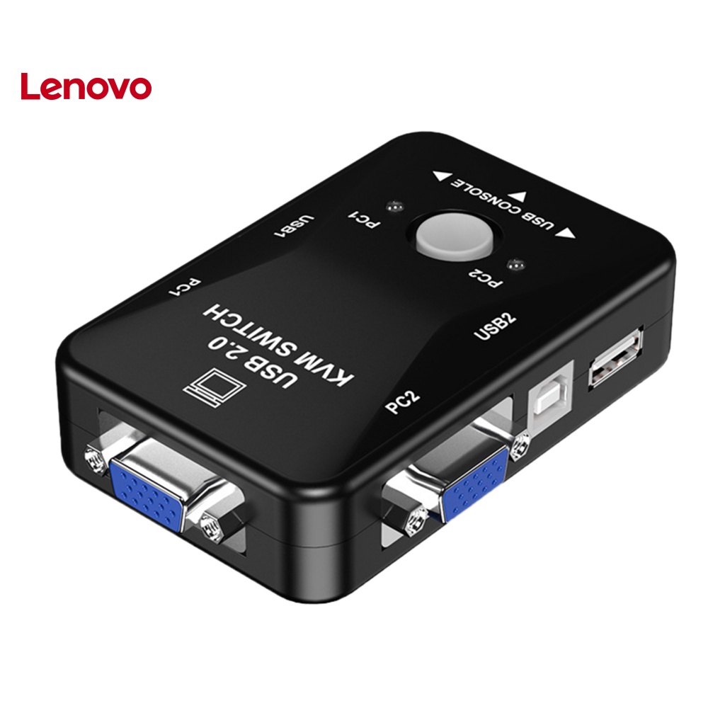 Công Tắc KVM Chuyển Đổi HD Chịu Nhiệt Độ Cao USB VGA Cho Bàn Phím Máy Tính