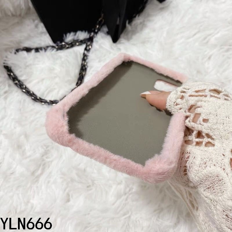 Ốp Điện Thoại Phủ Lông Mềm Mại Cho iphone 15 14 pro max 13 pro max 12 pro max 11 pro max 12 13 mini x xs max xr 7 8 14 15 plus