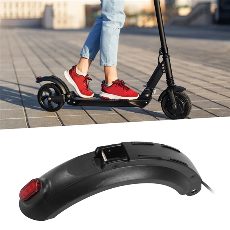 FENDER Tấm Chắn Bùn Phía Sau + Đèn Đuôi Thay Thế Cho Ván Trượt E Scooter Điện