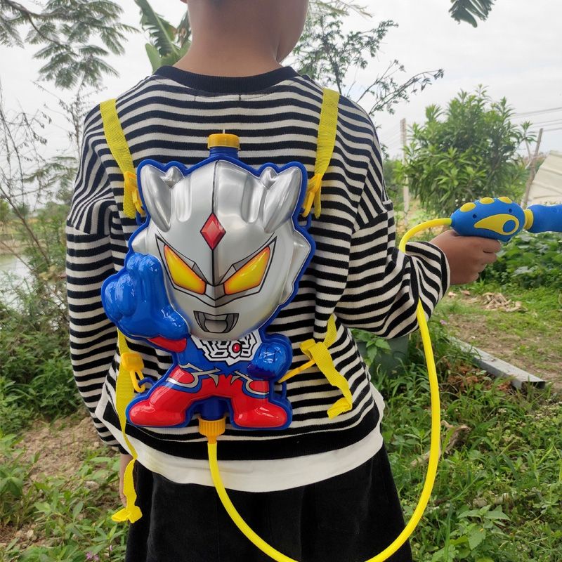 Balo Đi Biển Họa Tiết Hoạt Hình Có Súng Phun Nước Dành Cho Trẻ Em